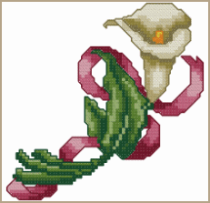 Cross-Stitch Design Calla Lily