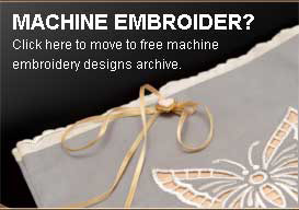 MACHINE EMBROIDER? Click here to move to free machine embroidery designs archive